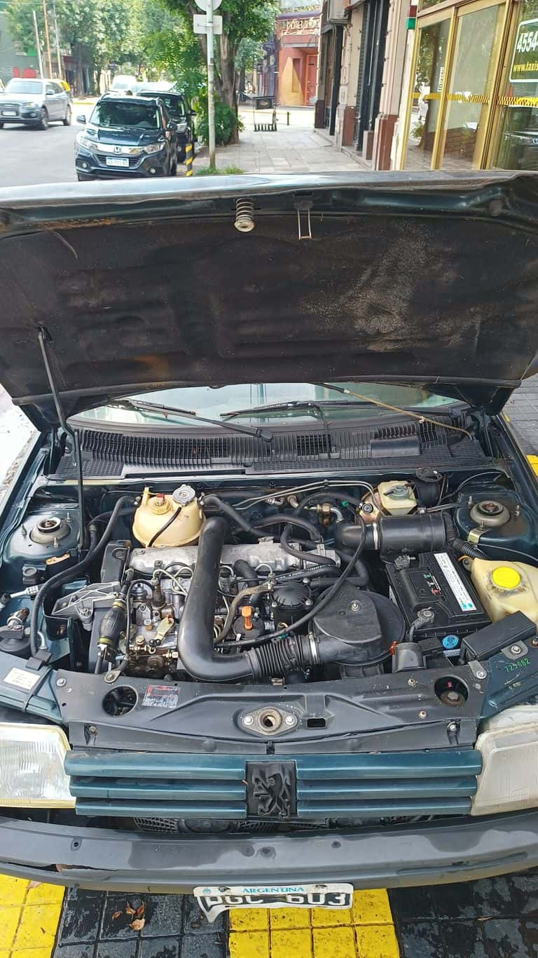 Vano motor durante el service